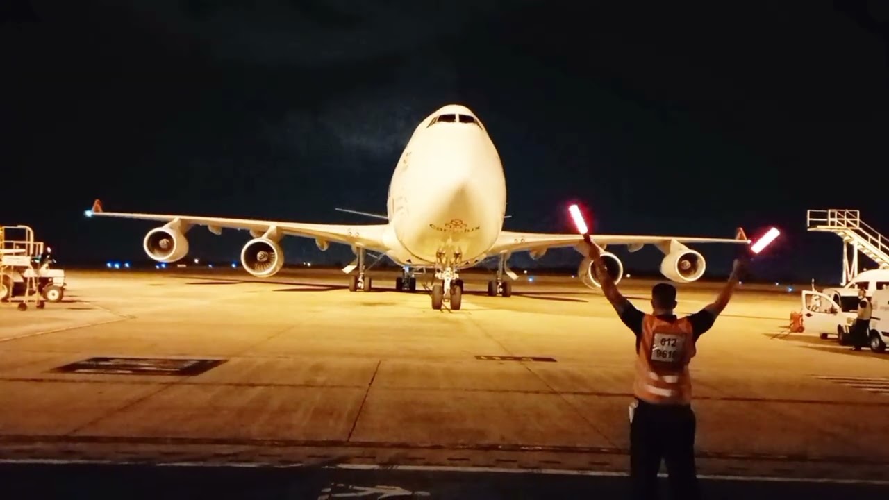 Boeing 747-400 olha que visão 