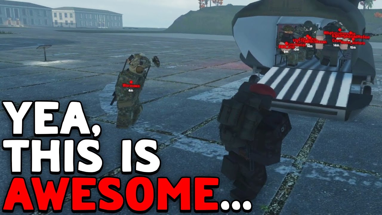 The RED SQUAD Experience | Blackhawk Rescue Mission 5 Roblox