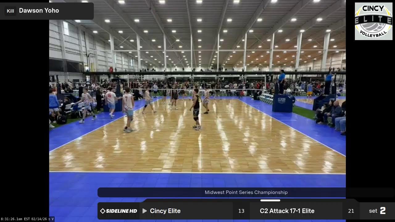 Cincy Elite @ C2 Attack 17-1 Elite (2026.02.14)