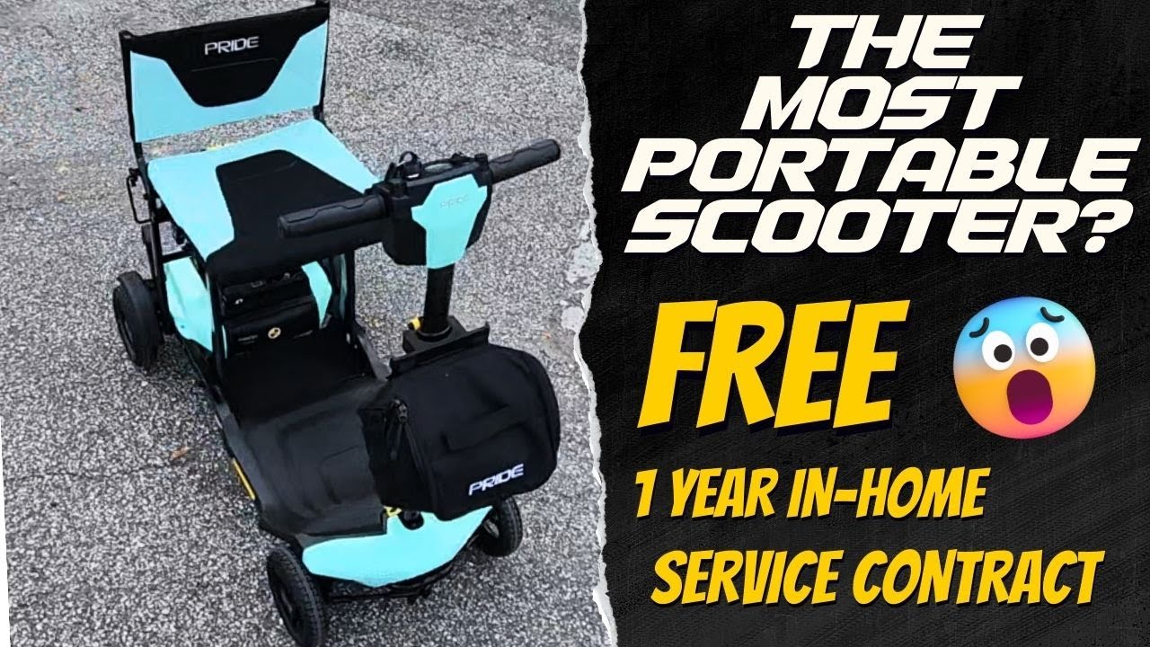 Pride Go-Go SUPER PORTABLE: Could This Be the Most Convenient Mobility Scooter Ever?