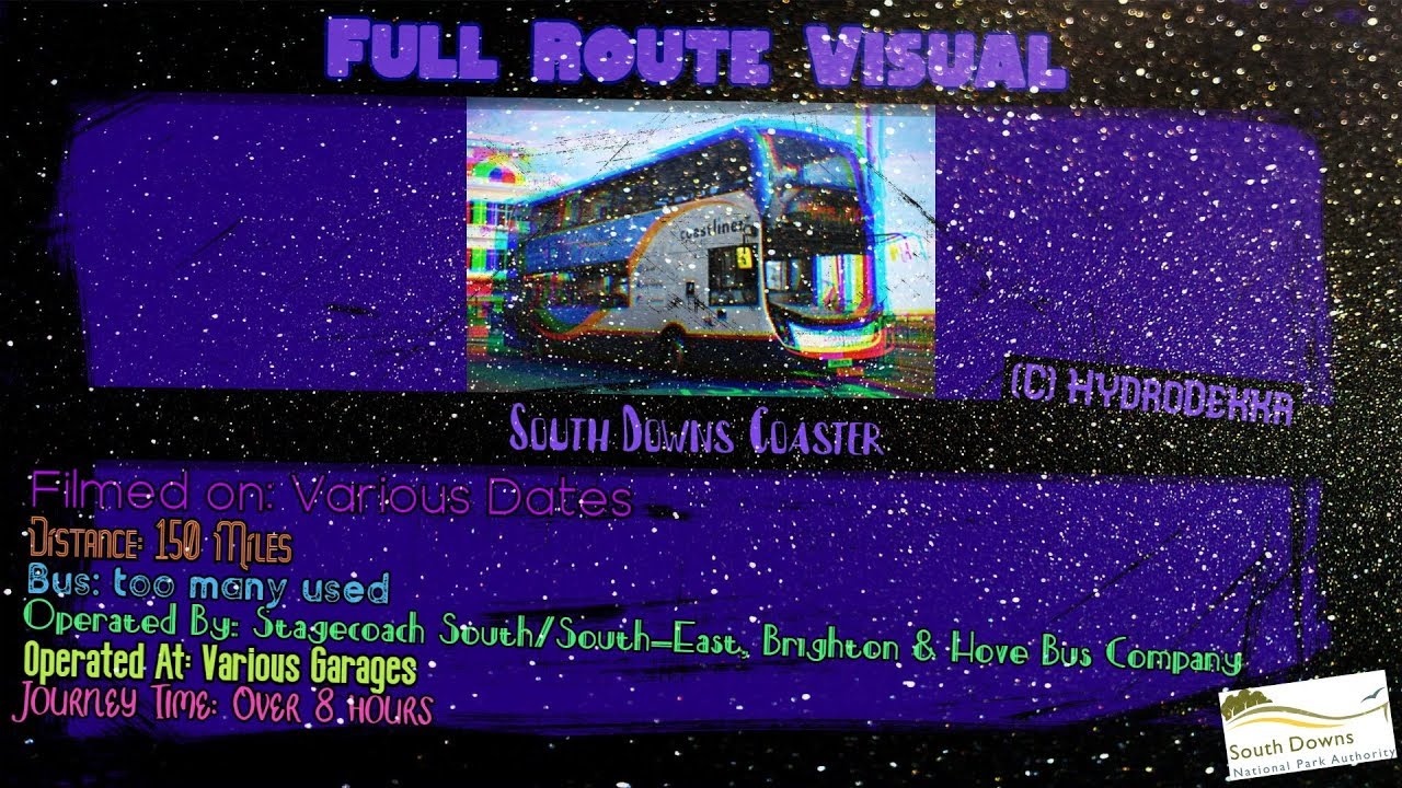 sum root visuale | south downs coaster: dover - portsmouth