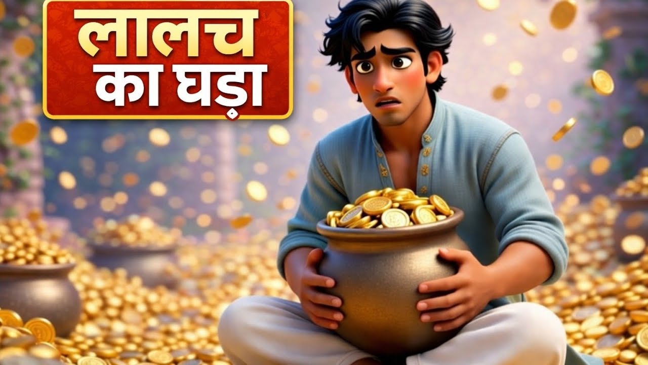 लालच का घड़ा | Lalach Ka Ghada | Moral Story in Hindi | Emotional Story. 