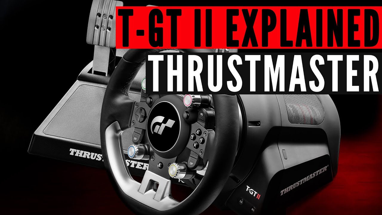 Thrustmaster T-GT II: ОБЪЯСНЕНИЕ нового рулевого колеса PS5