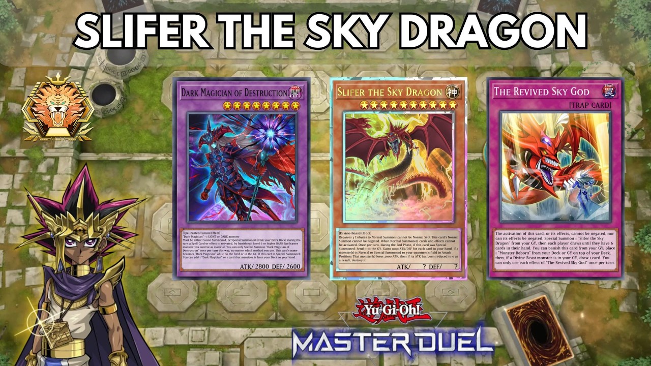 Slifer the Sky Dragon /w Shining Sacrophagus is CRUSHING META!! | Yu-Gi-Oh Master Duel