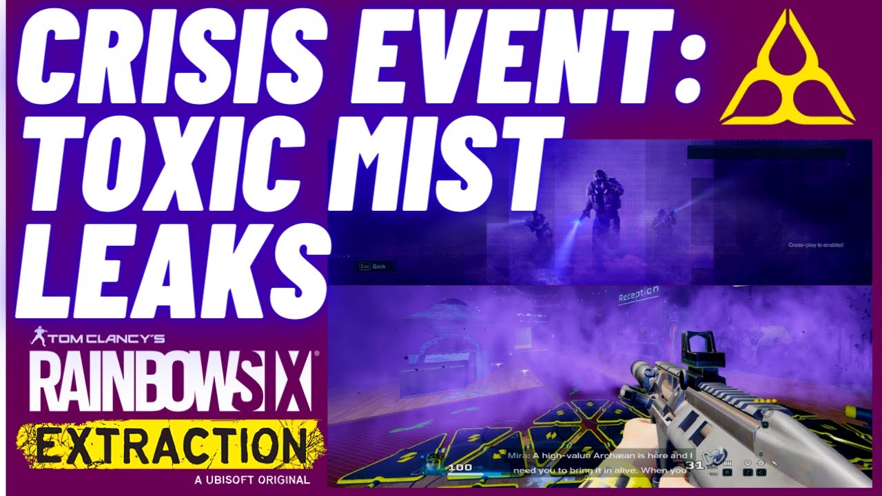 Next Crisis Event Sneak Peek Rainbow Six Extraction - New Game Mode, Toxic Mist, Proteans & More!