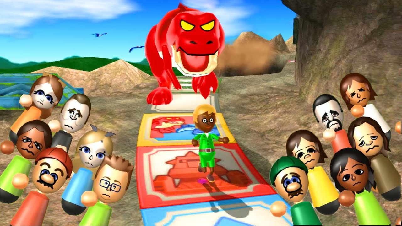 Wii Party - Board game Island #121 - Oldbie Vs  Matt Vs Pablo Vs Stephanie (Master Difficulty)