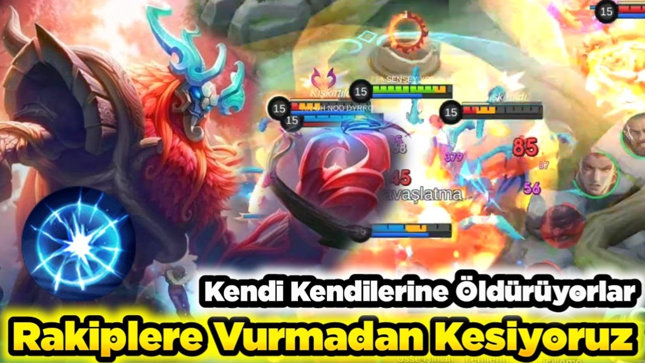 Rakiplere Vurmadan Kesiyorum Belerick Ve Misilleme Çok Güçlü Kendi Kendilerine Ölüyorlar MLBB