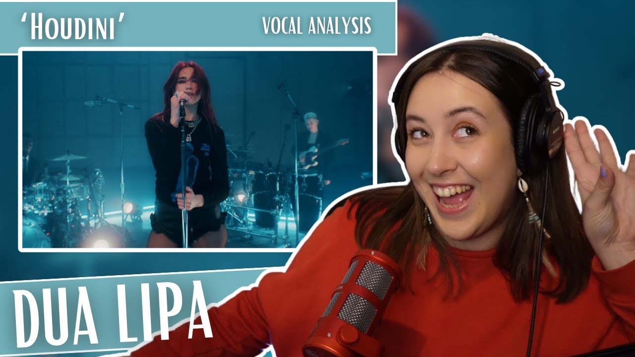 DUA LIPA - Houdini | Vocal Coach Reaction (& Analysis) | Jennifer Glatzhofer