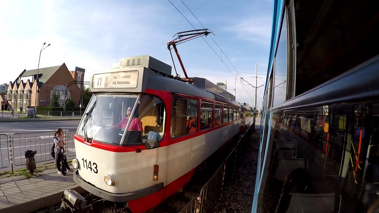 Sofia trams: Line #5 (HD)