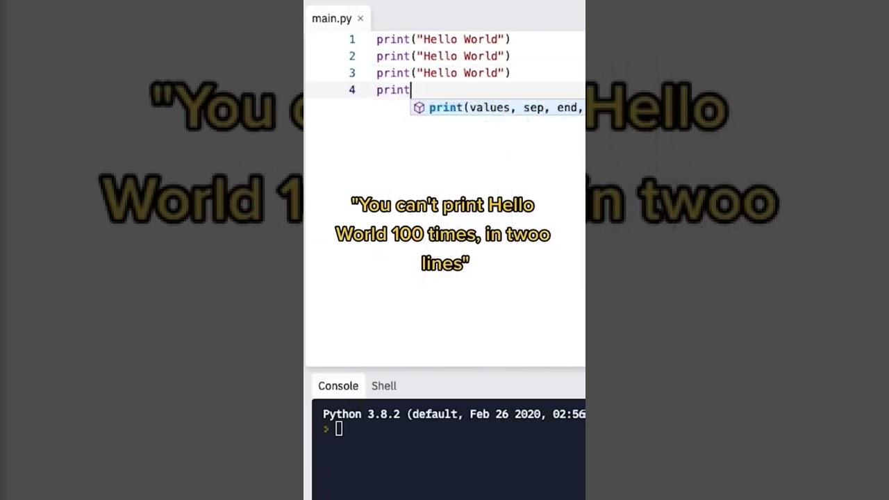 Как написать цикл for в Python #шорты #программирование #pythontutorial