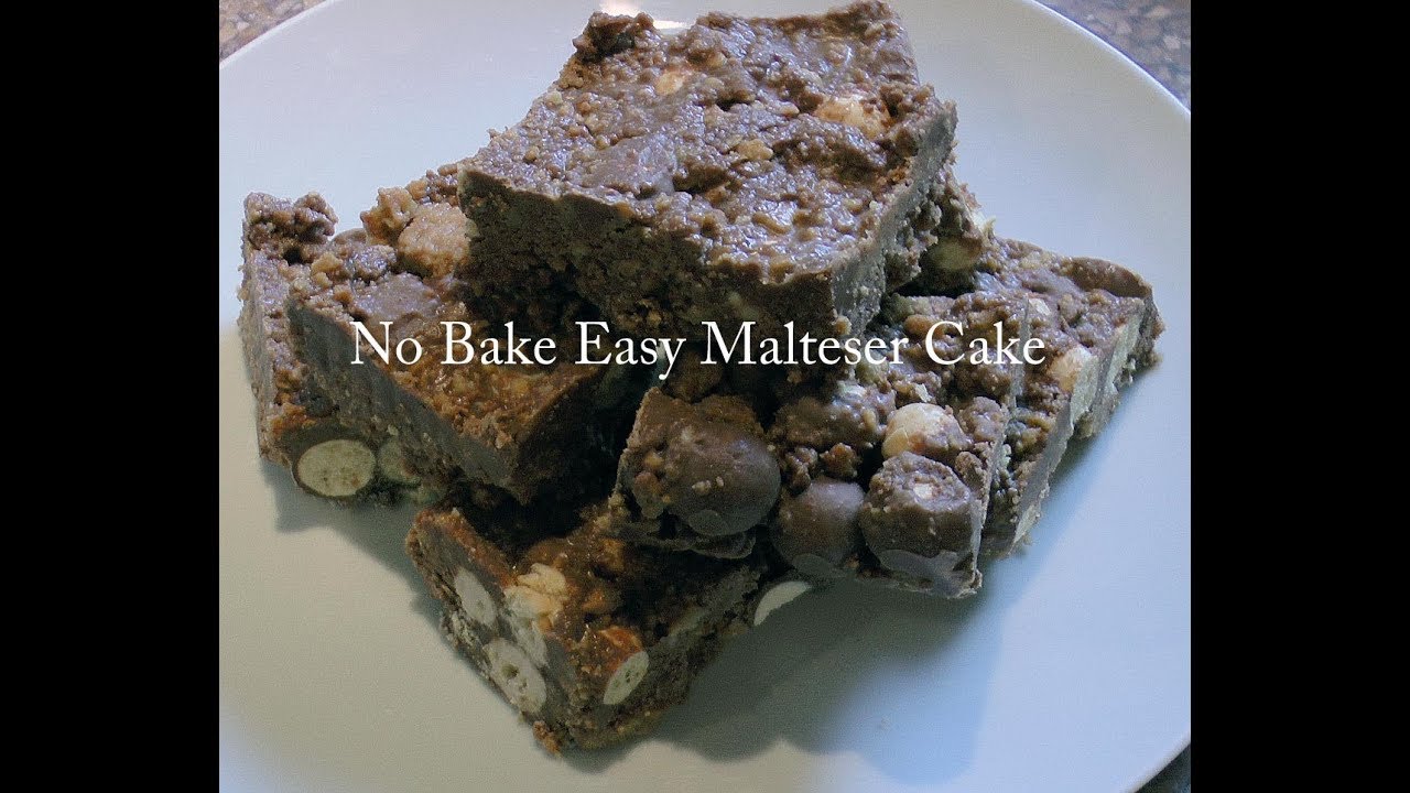 No Bake Malteser Cake - How To Make