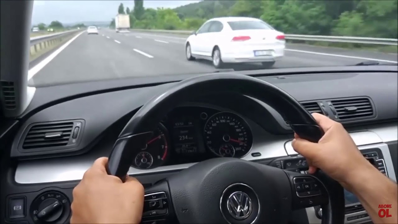 VW PASSAT HIZ DENEMESİ ( top speed)