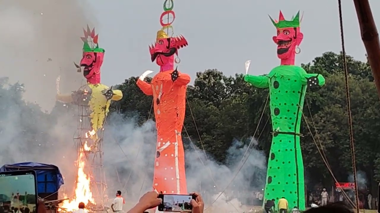 Ravan Dahan Burlton park in2025 | Dusshera vlog 😀💥