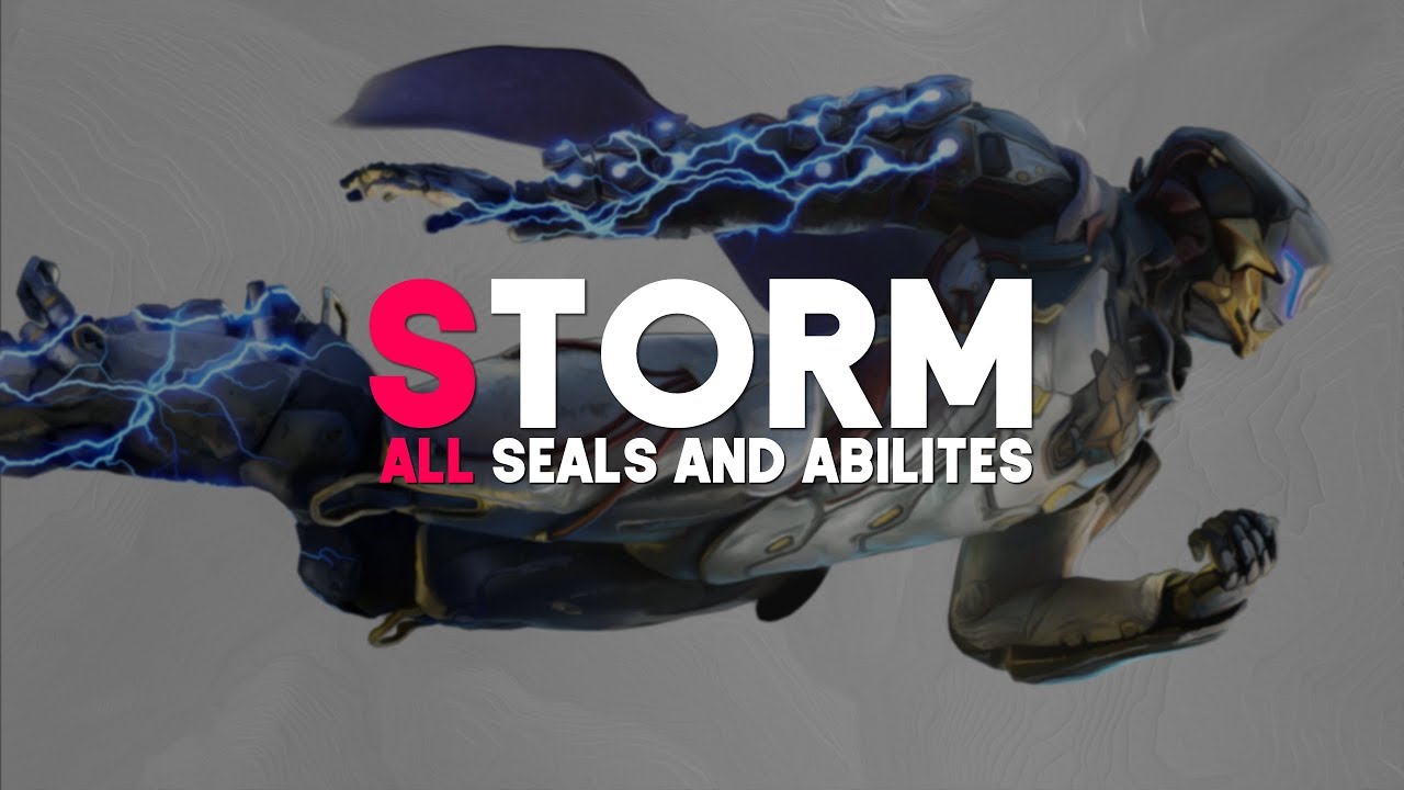 Anthem | Storm (ALL SEALS & ABILITIES )