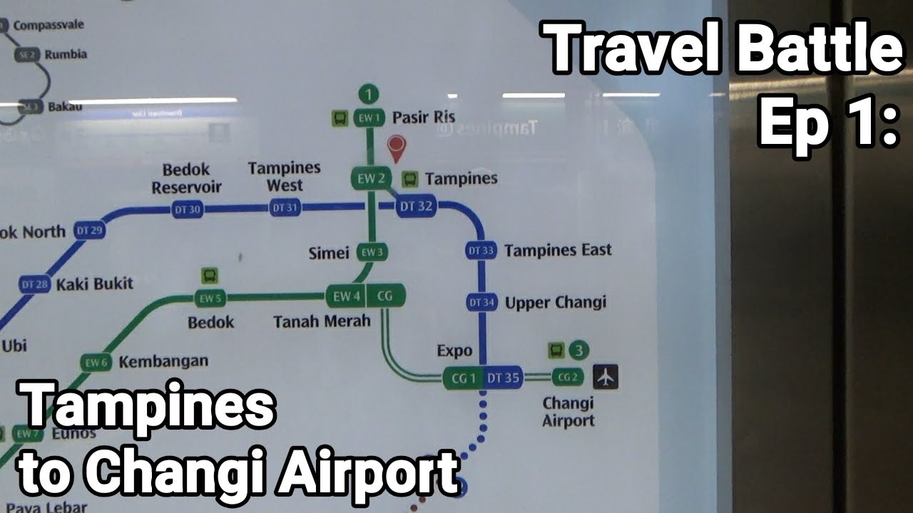 Travel Battle Ep1: Tampines to Changi Airport (ft. @smb3166x)