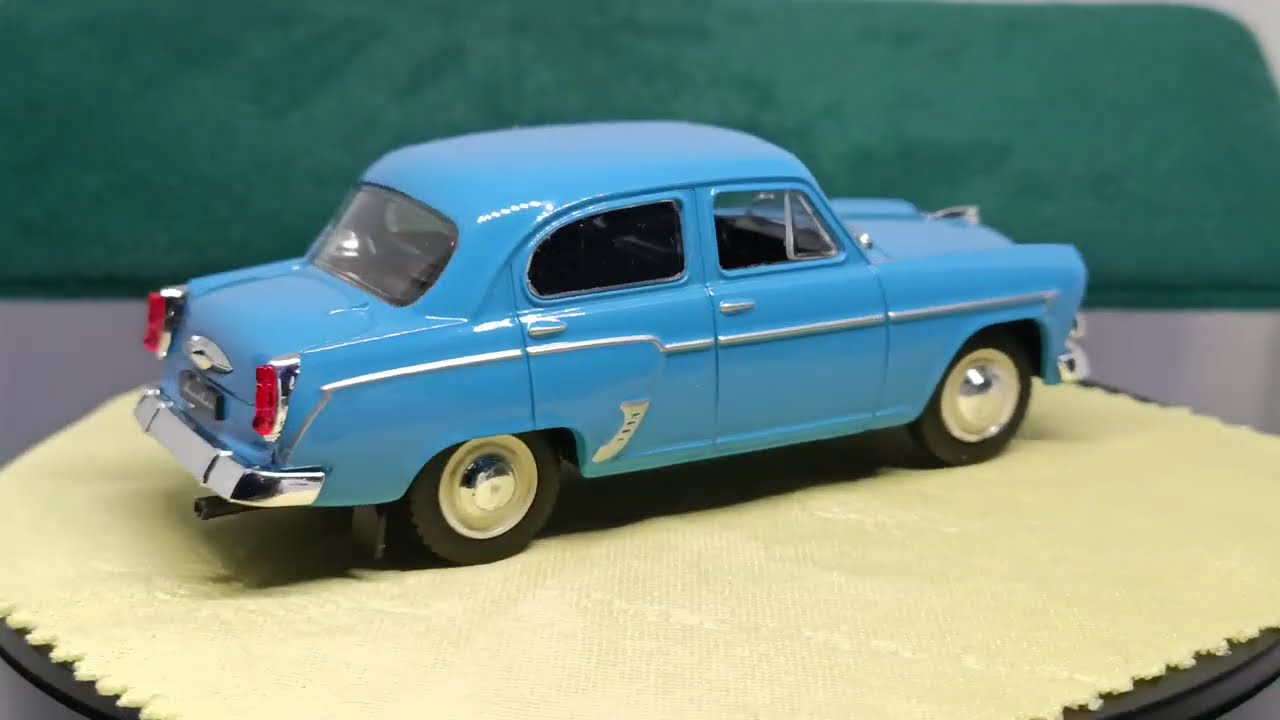 788 Колекційна масштабна модель “Москвич-407” 1:43, радянський автопром