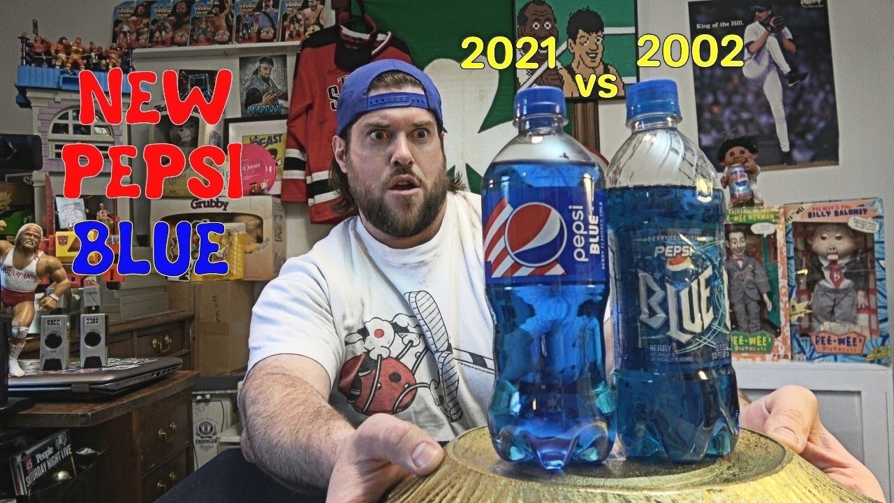 New PEPSI BLUE Taste Test (Does It Taste The Same 19 Years Later??) | L.A. BEAST