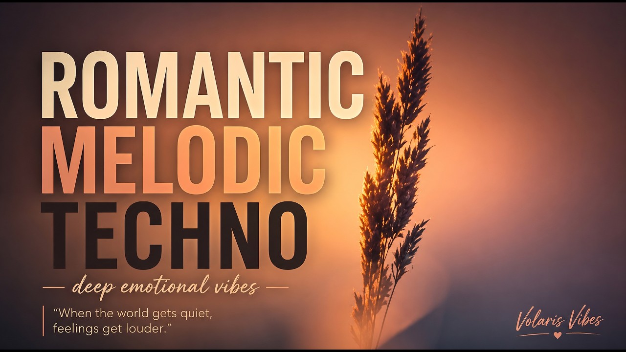🌹Romantic Melodic Techno Mix 🌸| Deep Emotional Vibes | volarisVibes🌹