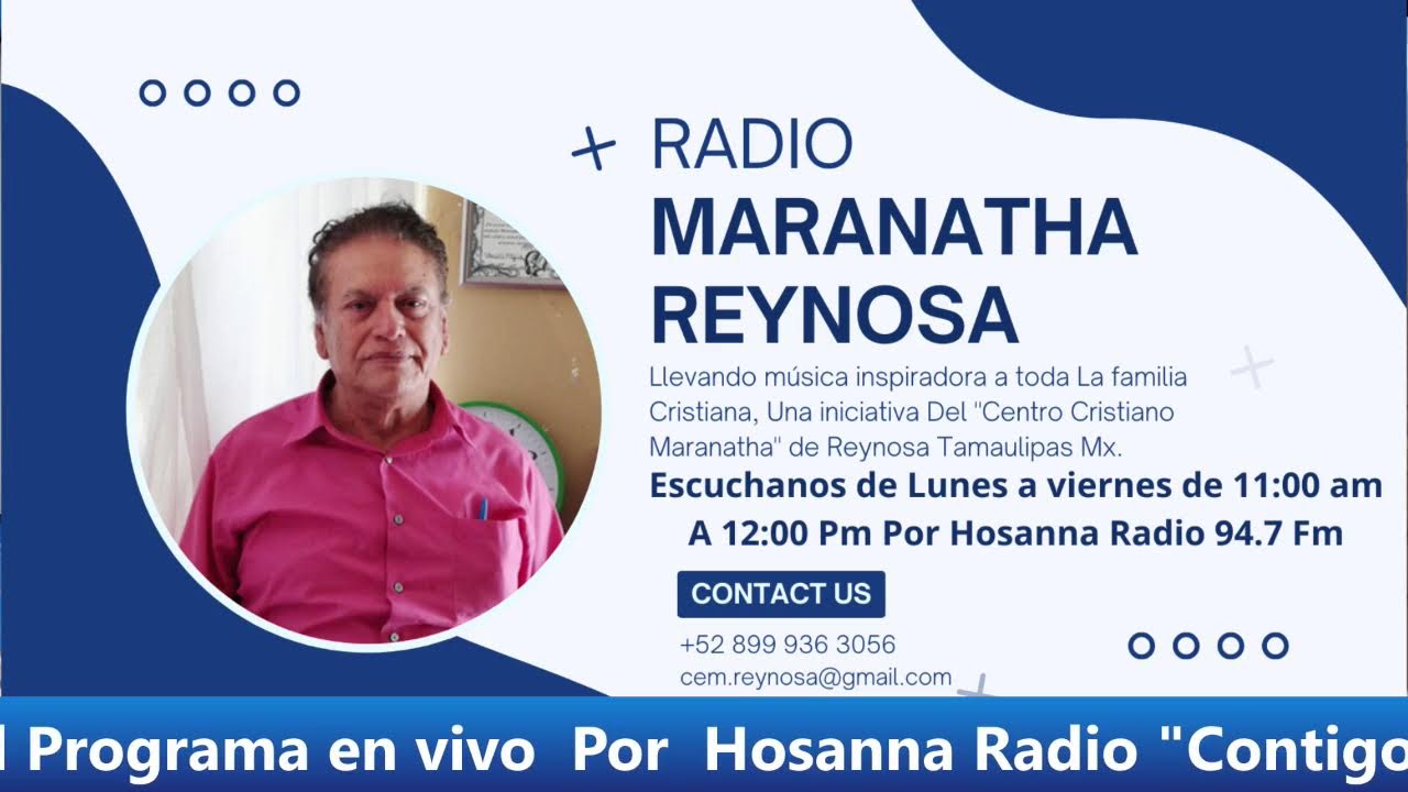 Emisión en directo de Hosanna Radio