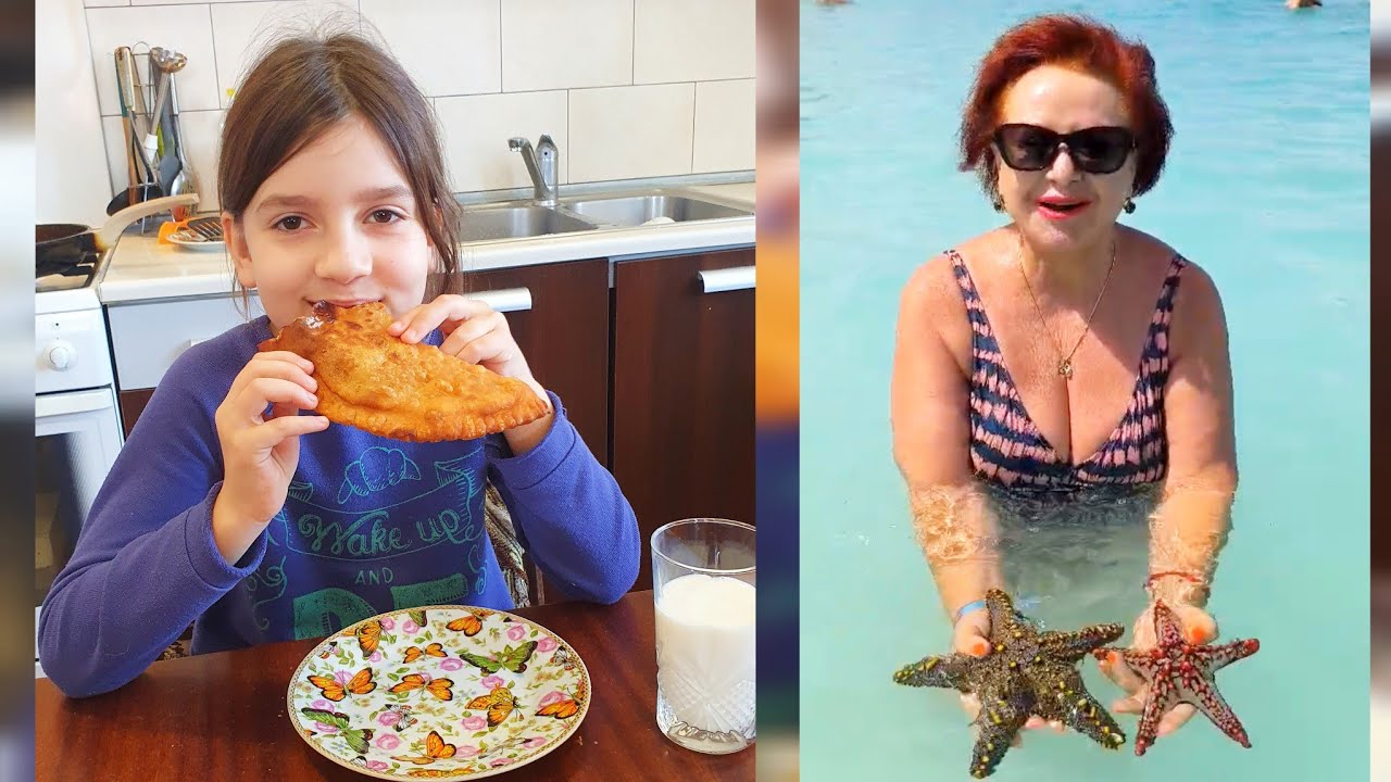 МНОГОДЕТНЫЙ Папа на кухне. Чебуреки своими руками 🥰 Привет от Инночки 🥰 Принцесскиина ужин 😘