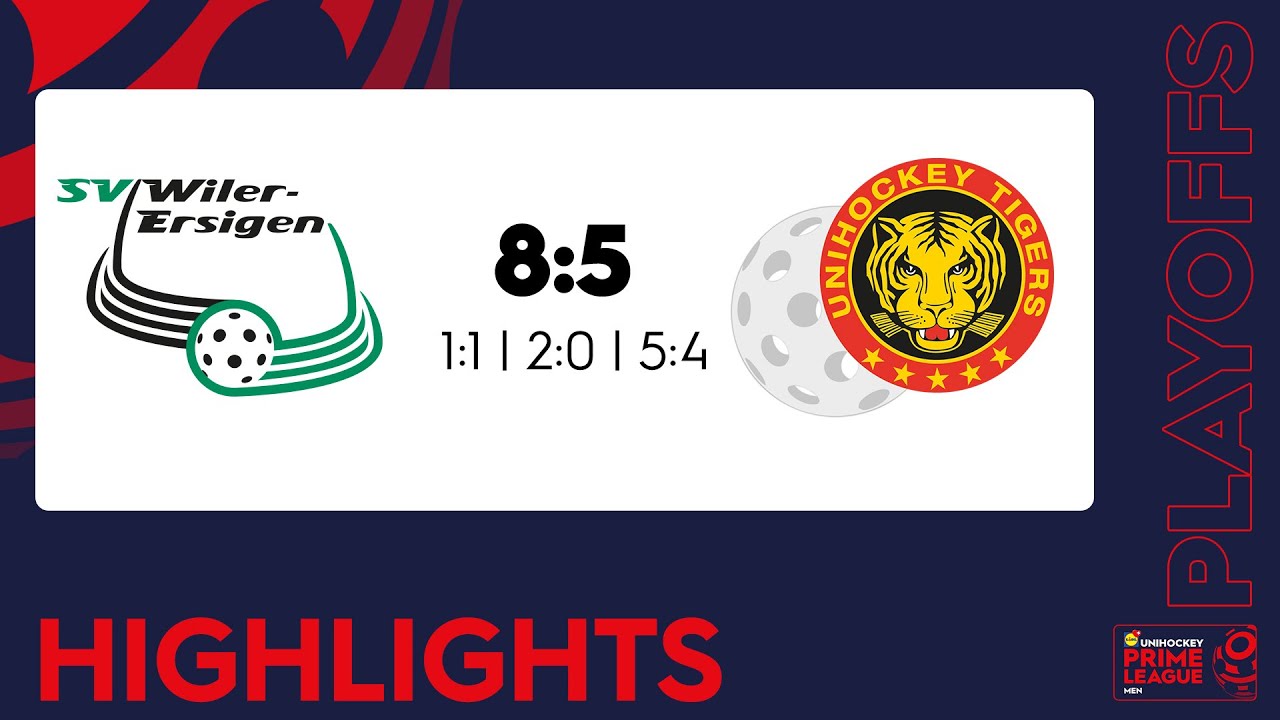 Highlights SRF-Spiel: SV Wiler-Ersigen vs. Unihockey Tigers