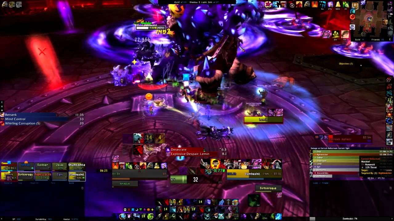 Garrosh 10-man Heroic Survival Hunter PoV
