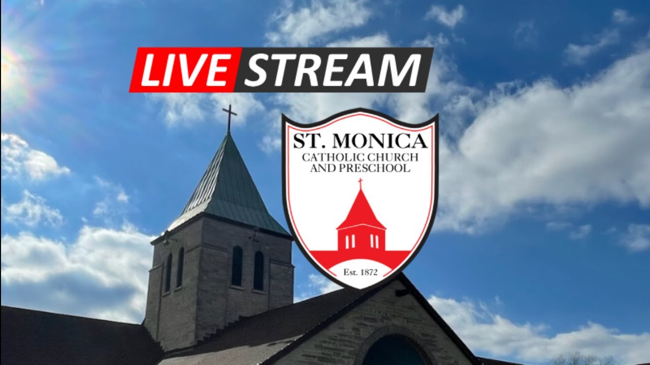 Mass at St. Monica Catholic Church
