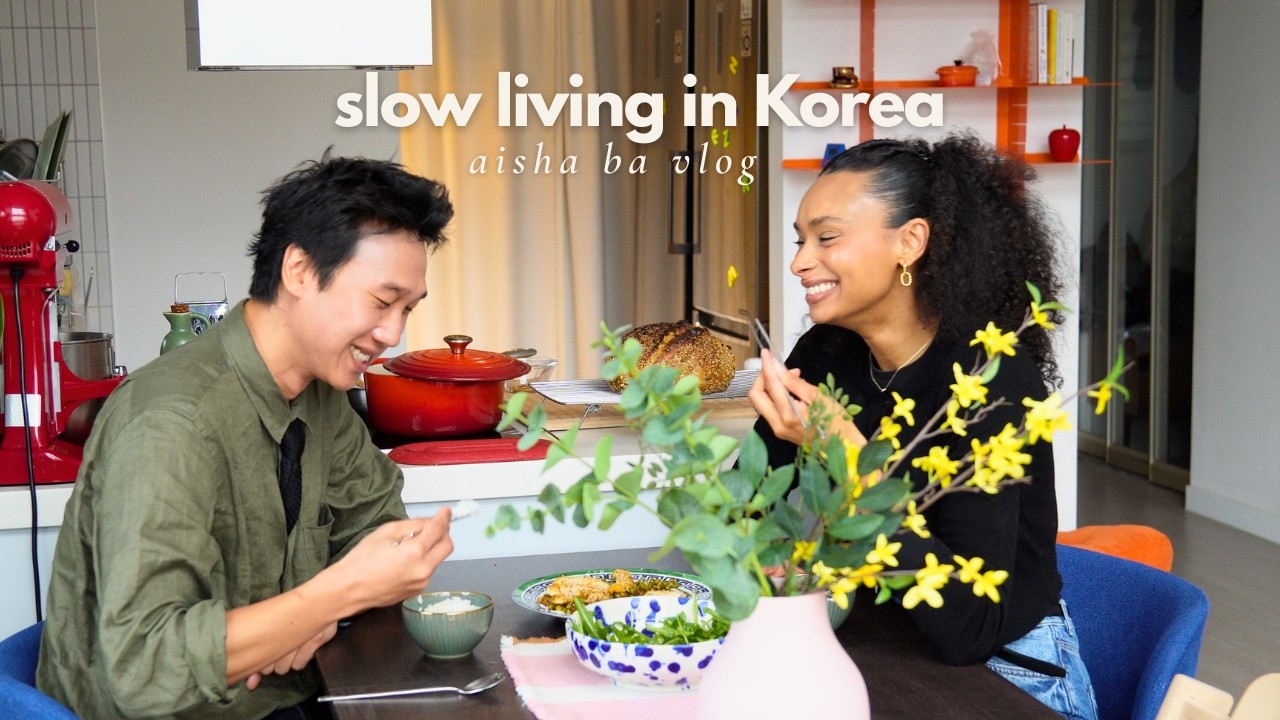 Slow Living in Korea | A Week of Change, Sourdough Baking & Cozy Family Dinner