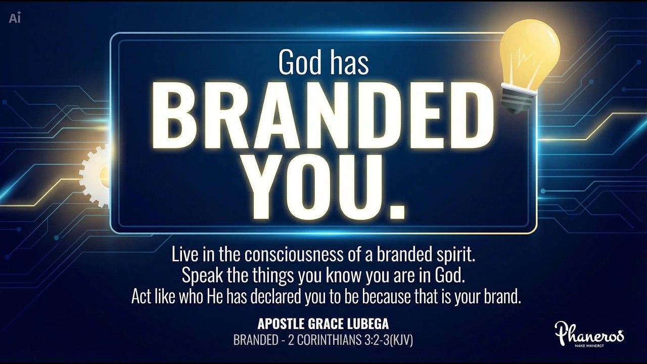 Branded | Apostle Grace Lubega Phaneroo Devotional | Lyrical Cover