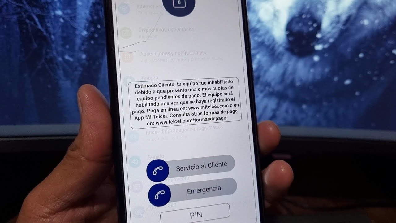 Eliminar bloqueo telcel por falta de pago, Motorola E6i