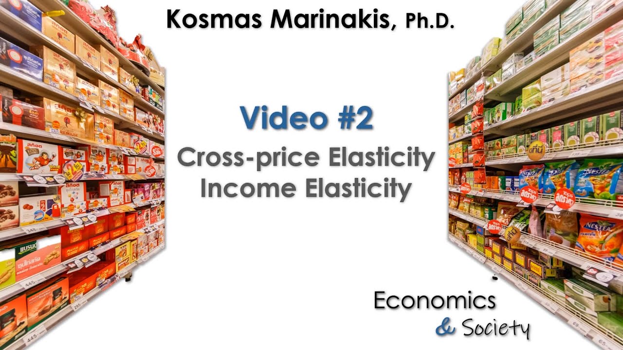 E&S Video 2 - Cross price & Income Elasticity
