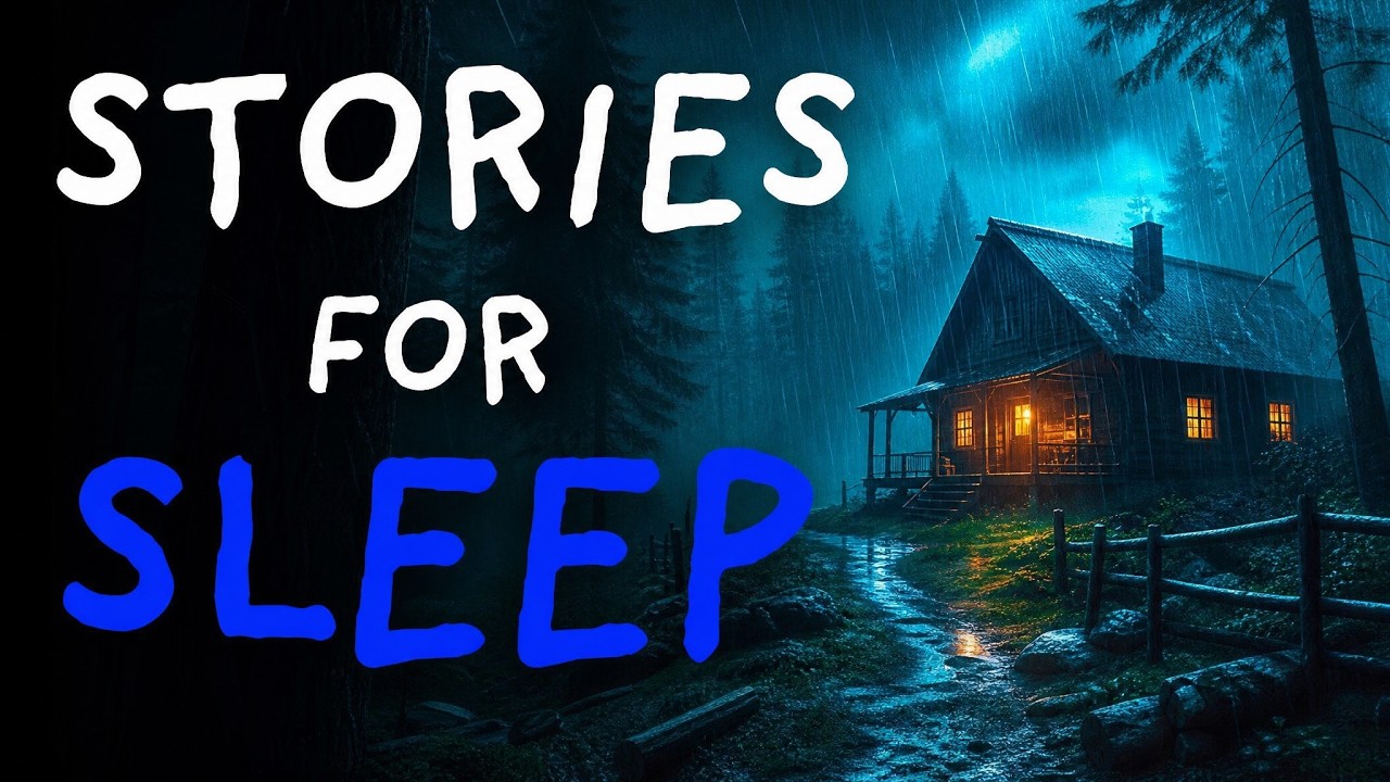 True Scary Stories Told to the Sound of Rain | Relax and Fall Asleep Quickly | Black Screen Vol. 89