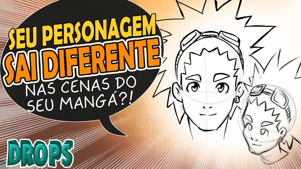 Como desenhar o MESMO PERSONAGEM repetidas vezes | DROPs