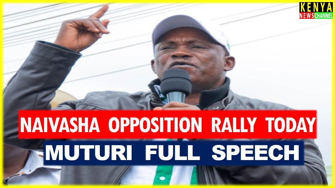 THIS MAN! Justin Muturi Lectures Ruto badly with Gachagua, Matiangi, Kalonzo & Karua Naivasha Nakuru