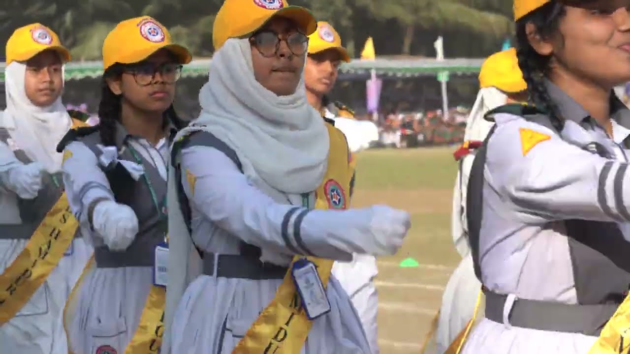 আদমজী ক্যান্টনমেন্ট পাবলিক কলেজের বার্ষিক ক্রীড়া প্রতিযোগিতা প্যারেড। ACC Annual Sports Parade 2024