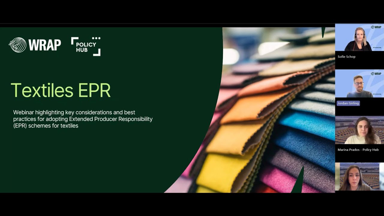 Designing EPR Schemes for Textiles Webinar