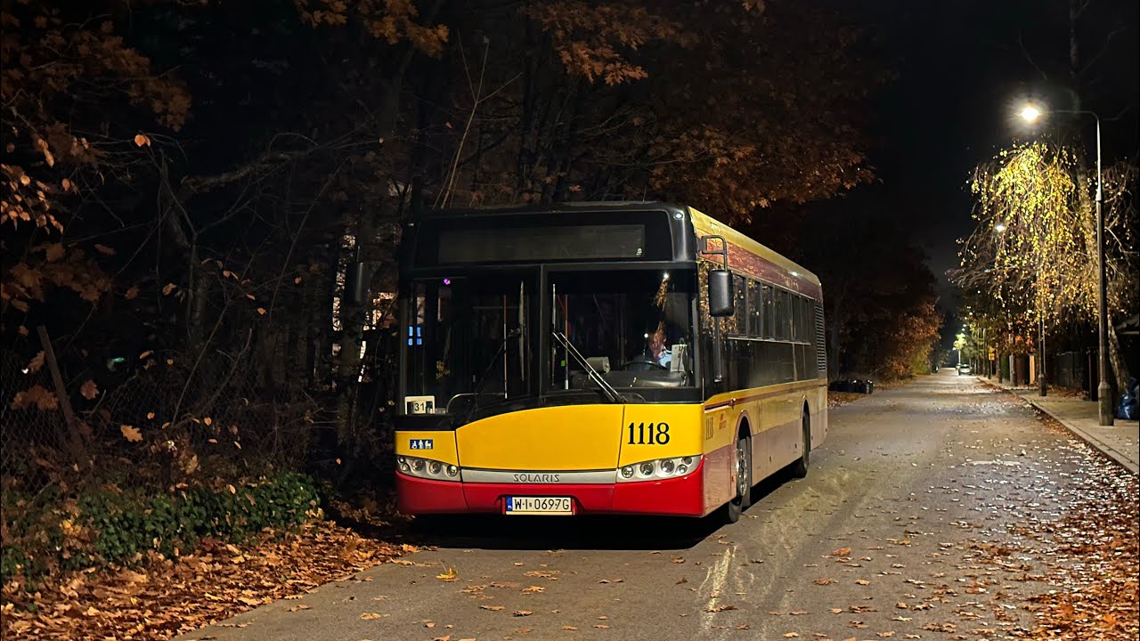 ⚡️[#115] N14 ➡️ Dw. Centralny 🚍 Solaris Urbino 12 #1118 - MZA Warszawa sp. z.o.o.⚡️