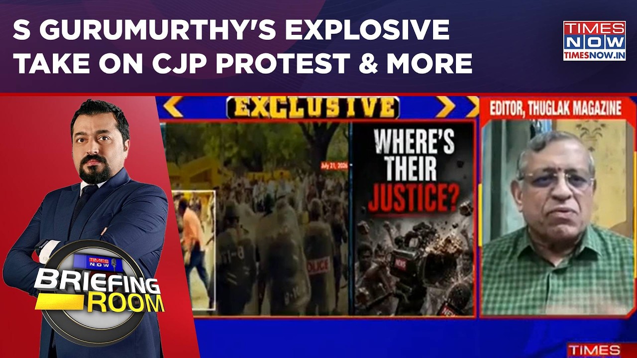 S Gurumurthy Exclusive: Thuglak Editor Opens Up On CJP Protest, Oppn's Role, Police Crackdown & More