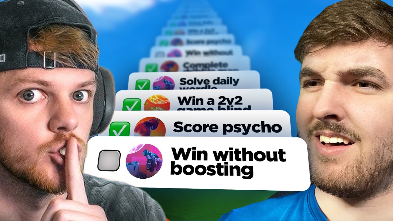 Beating the HARDEST CHALLENGE in Rocket League ft. Uuest