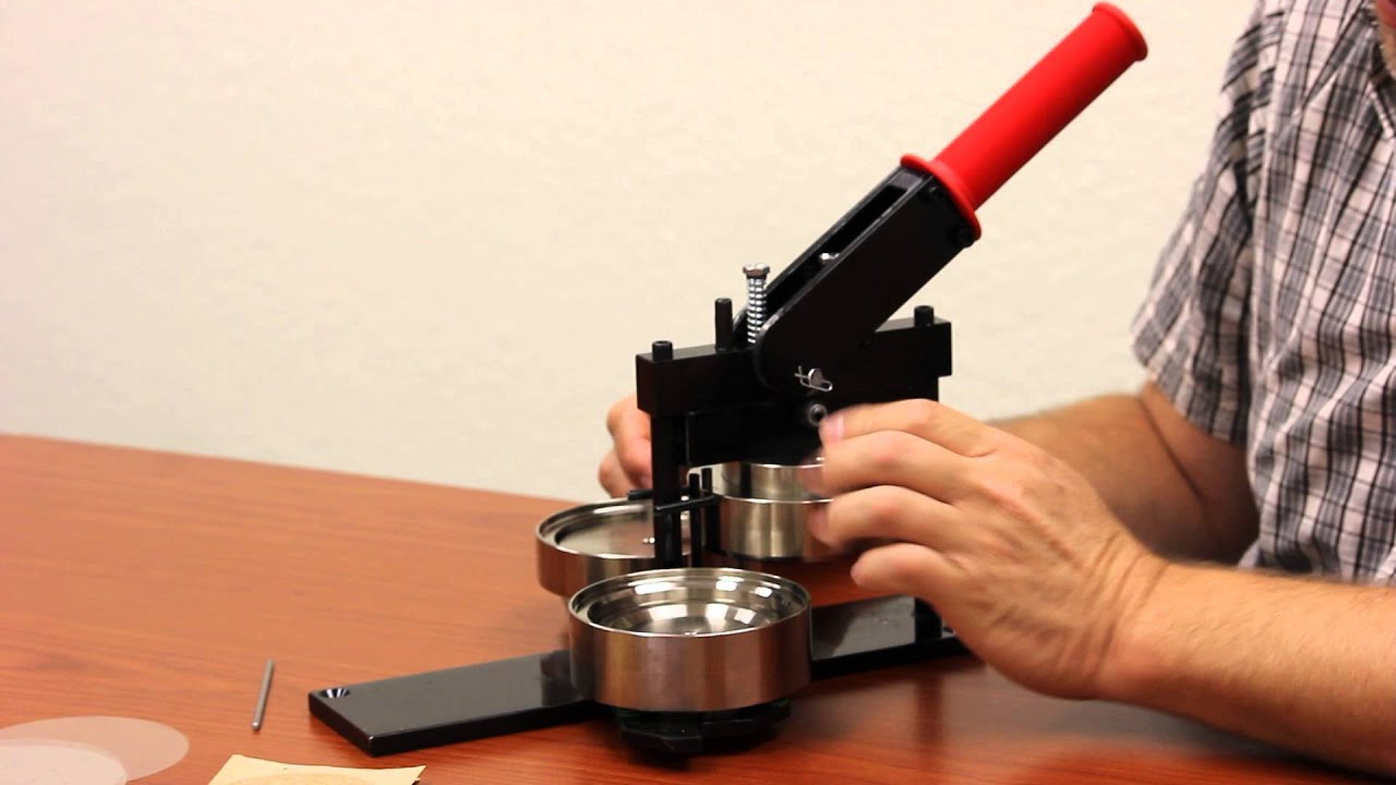How to Make a Coaster Button with Tecre Button Maker