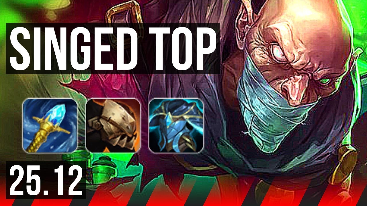 SINGED vs DR. MUNDO (TOP) | 6/4/18 | KR Master | 25.12