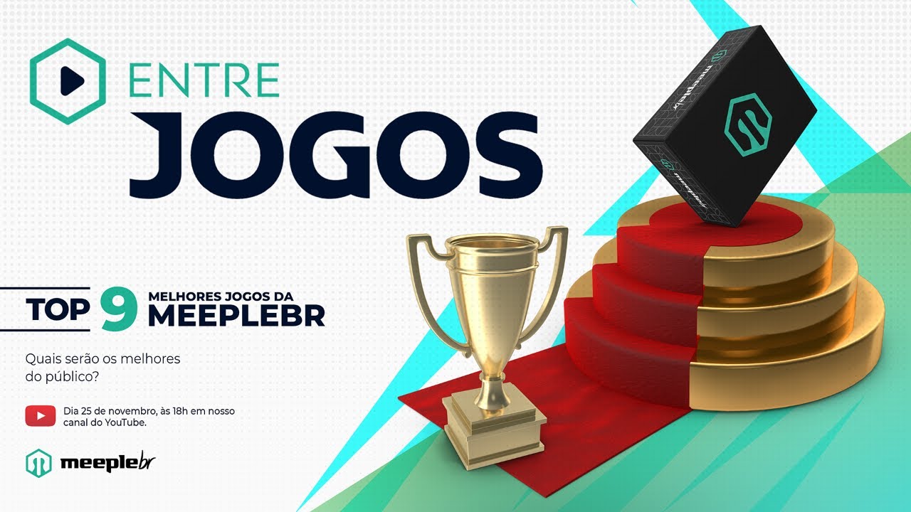 Entre Jogos - Top 9 Melhores da MeepleBR