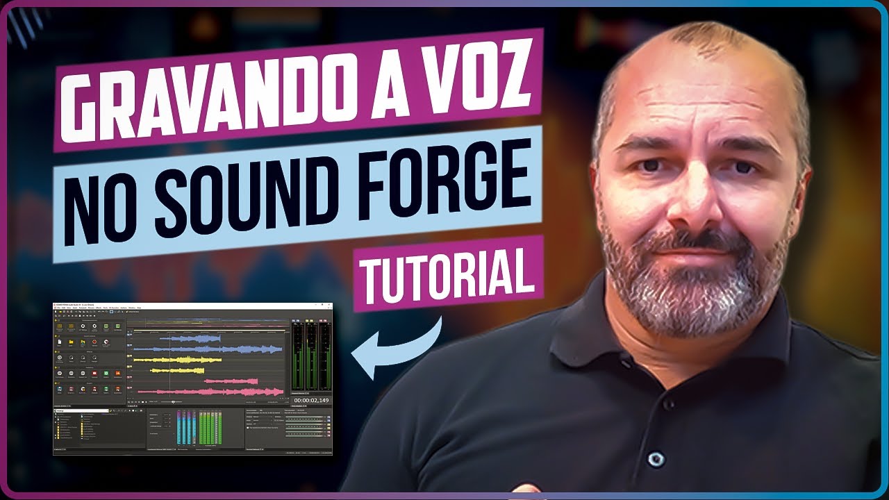 Como gravar a voz no Sound Forge 18 como profissional (PASSO A PASSO)