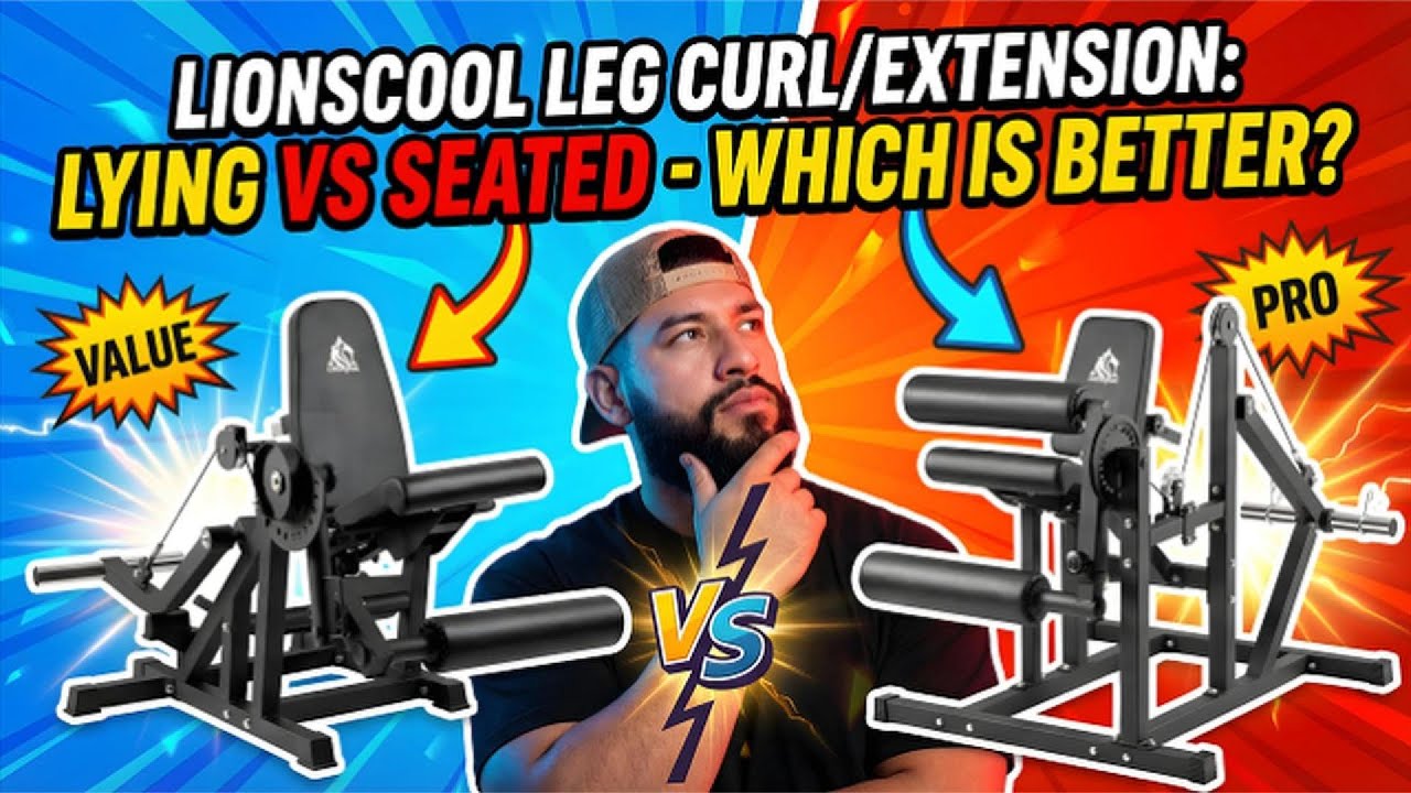 LIONSCOOL Leg Curl & Leg Extension Review: Lying vs Seated | Which Should You Buy?
