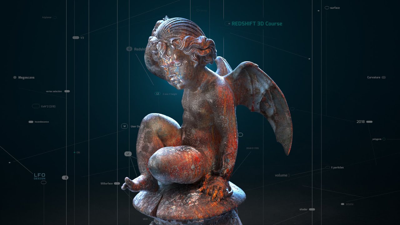 Redshift 3D - Triplanar Projection