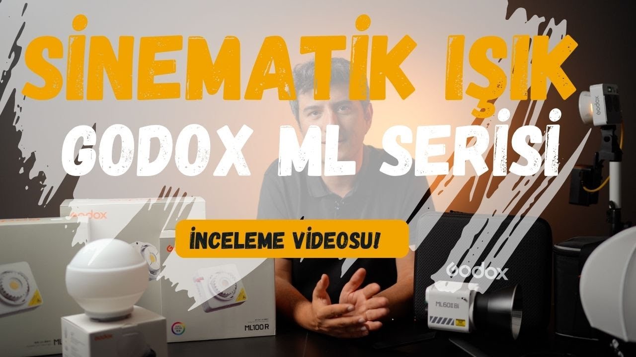 Kompakt, Sinematik ve b&uuml;t&ccedil;e dostu Işıklar ! Godox ML Serisi İnceleme