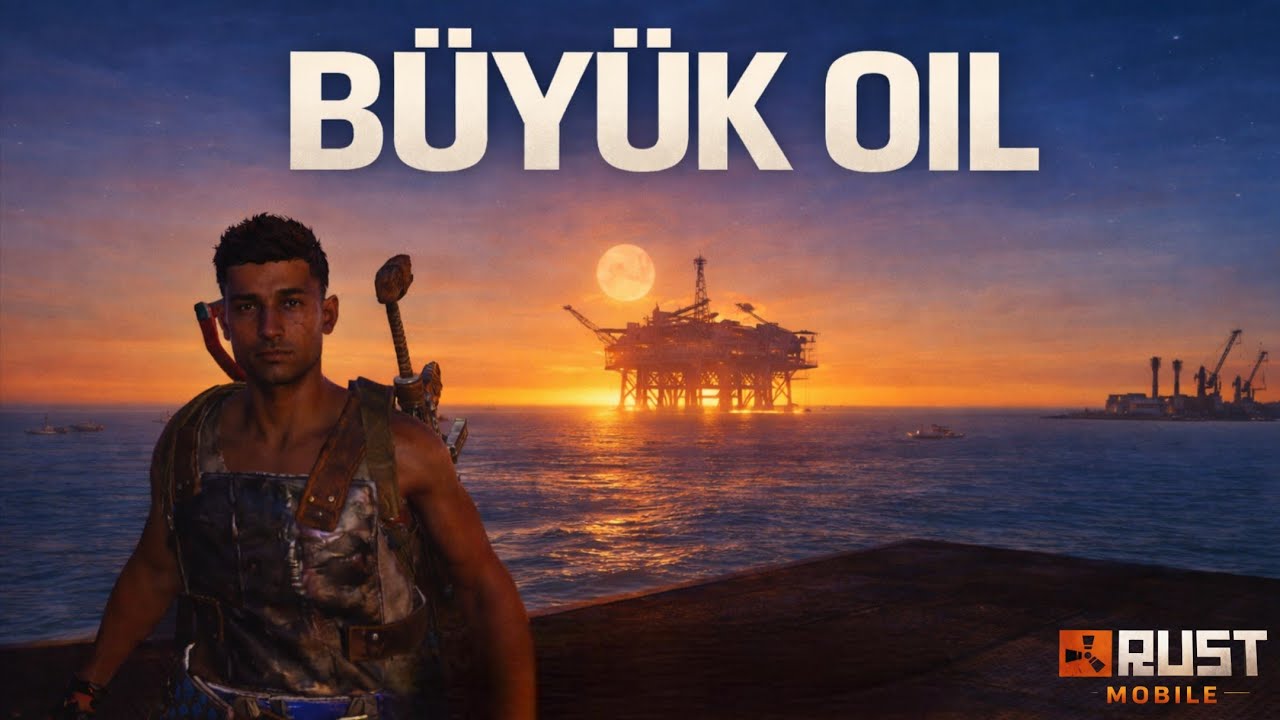  SOLO OIL&rsquo;E GİRDİM&hellip; KEŞKE GİRMESEYDİM 😂🔥 | Rust Mobile