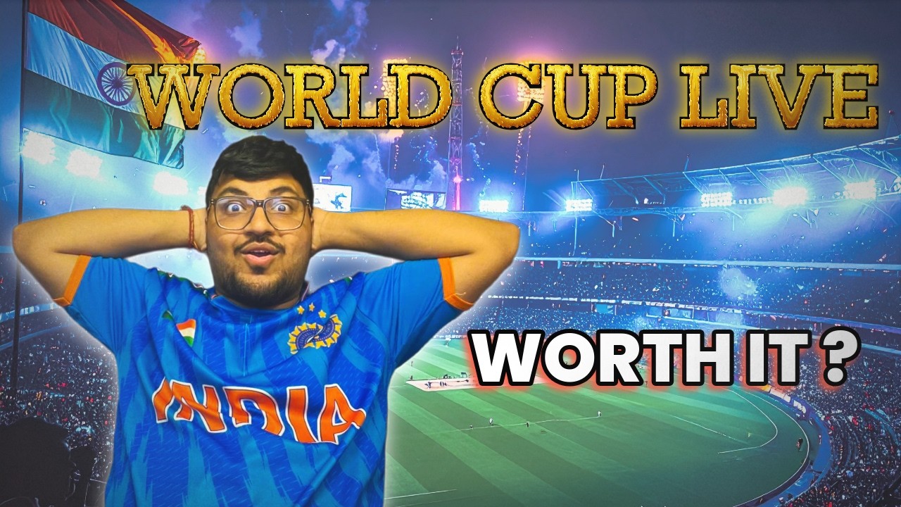 Spent Money on World Cup Live… Regret? | INDIA VS NAMIBIA T20 WORLD CUP | ARUN JAITELY STADIUM,DELHI