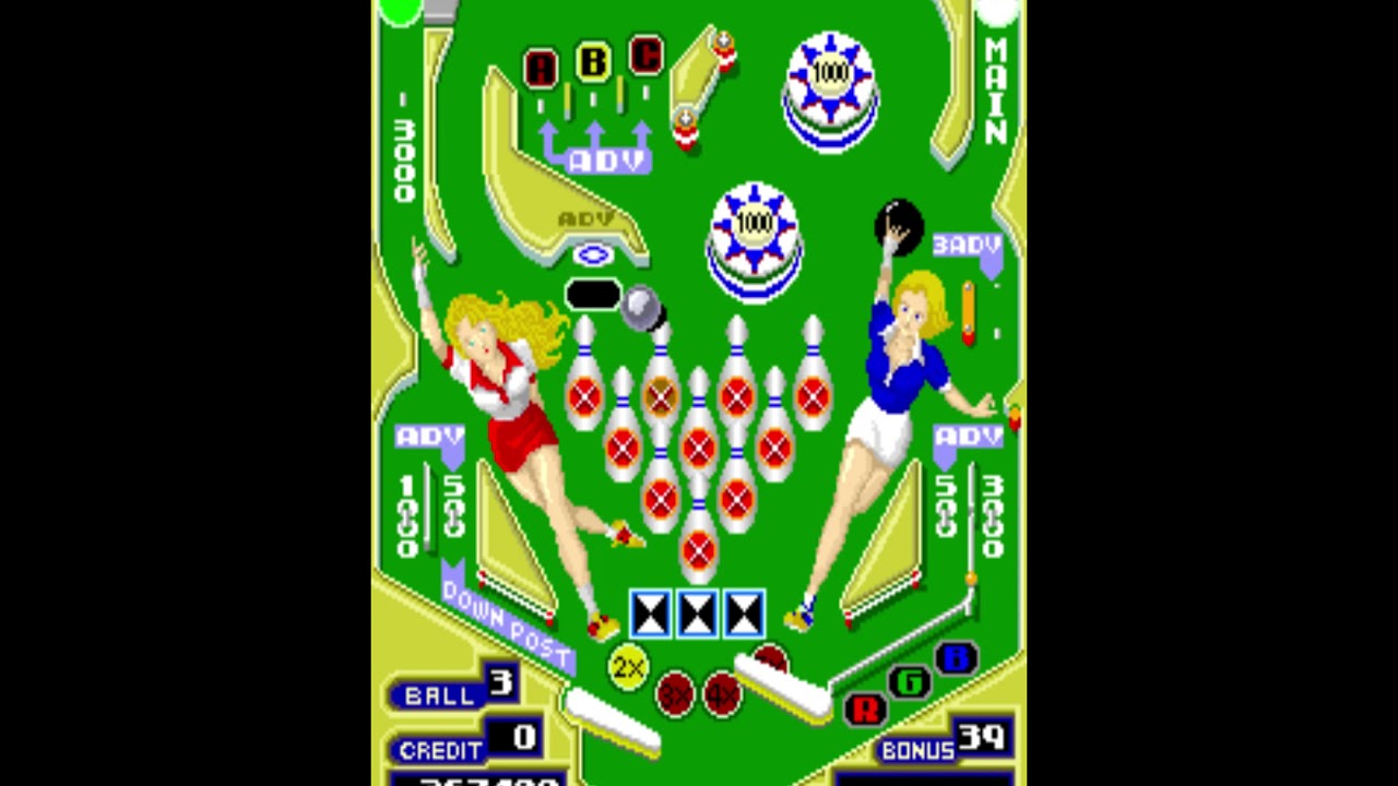 WORLD RECORD in MAME Pinball Action, 9 credits won in 45 minutes.