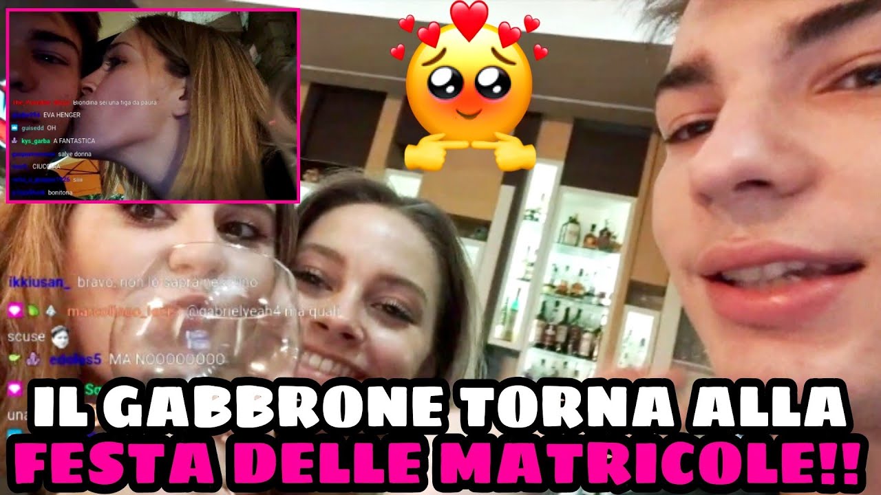 IL GABBRONE RITORNA ALLA FESTA DELLE MATRICOLE E...!!